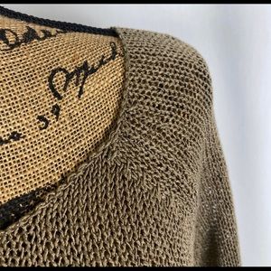 Jessica Simpson Distressed Bell Sleeve Sweater